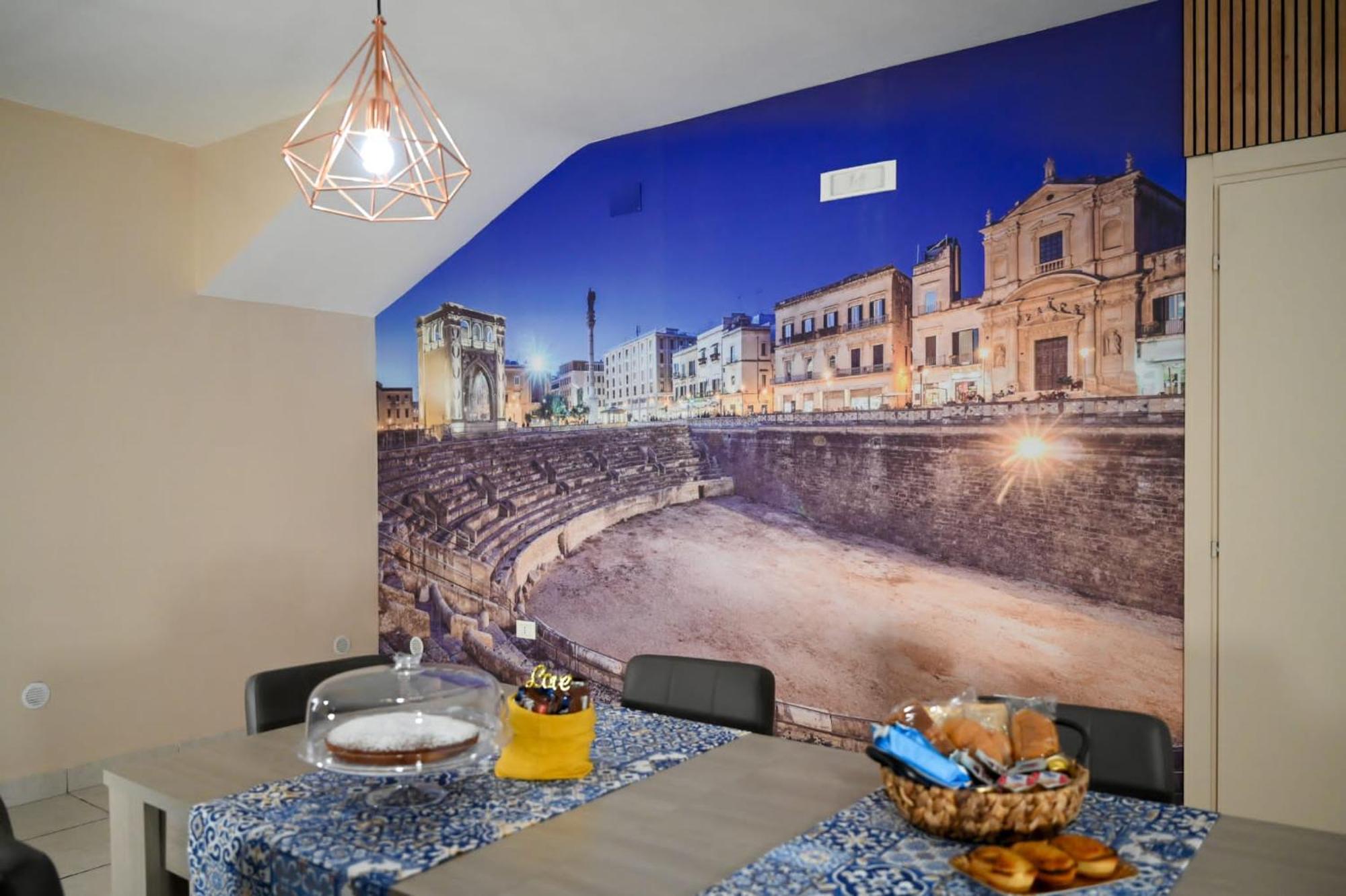 "Il Vecchio Salone" Appartamento In Pieno Centro Con Garage Privato ليتشي المظهر الخارجي الصورة